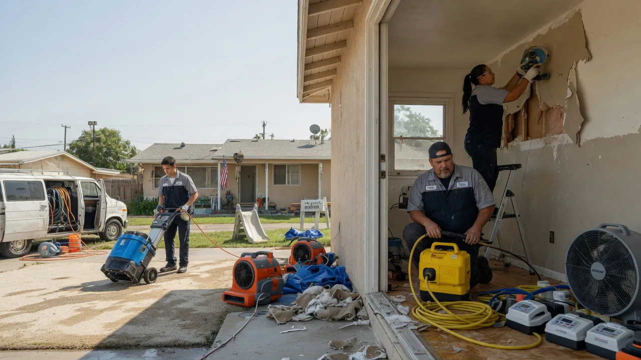 Water Damage Restoration in Pampa, TX near me